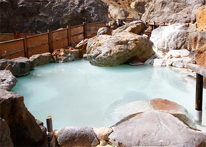 Onsen at the source