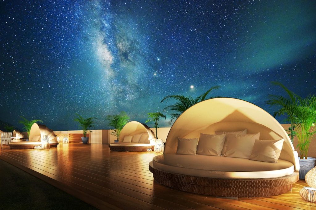 THE SCENE amami spa & resort night sky