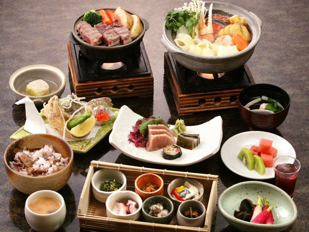 Hōkawa Onsen Wangosenkaku Cuisine