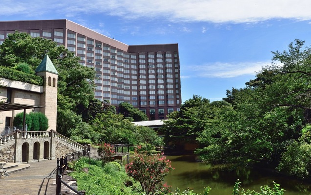 ホテル椿山荘東京のロケーション