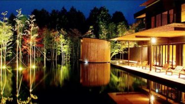 かぐや姫のお話「竹取物語」をコンセプトにして造られた旅館『金乃竹 仙石原』