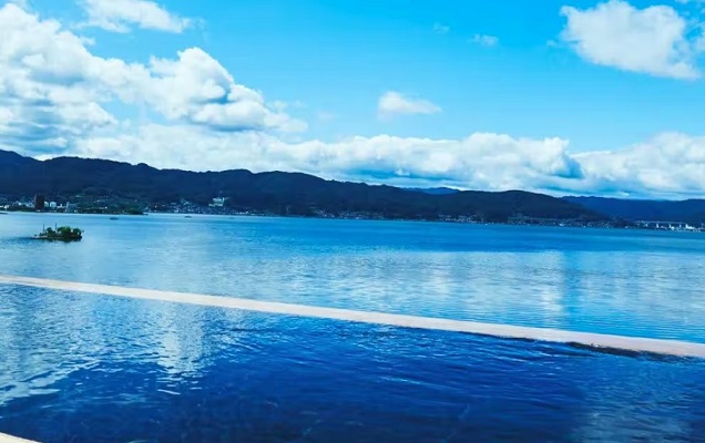 萃sui-諏訪湖のロケーション