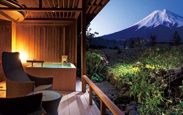 富士山温泉　別墅然然のロケーション